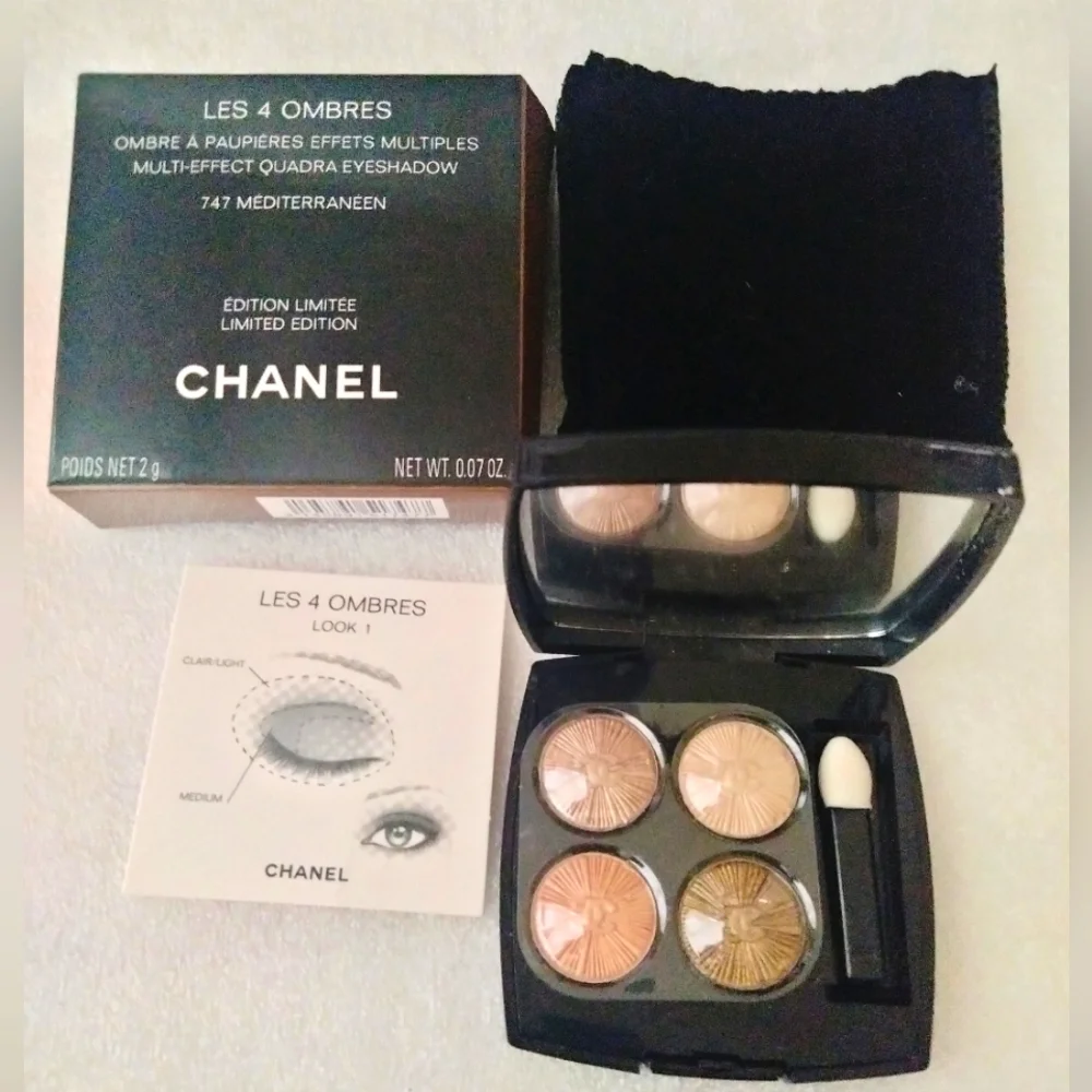 Chanel Les 4 Ombres 747 Mediterraneen - Picture 6 of 7